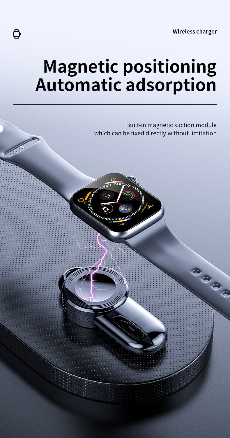 USB Wireless Charger Portable Watch Fast Charging