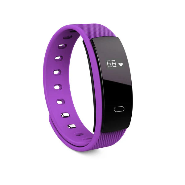 QS80 Heart Rate, Blood Oxygen Exercise Meter, Waterproofing Health Ring Intelligent Hand Ring Watch Blood Pressure